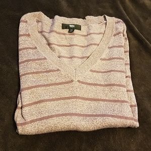 Long sleeved purple shirt